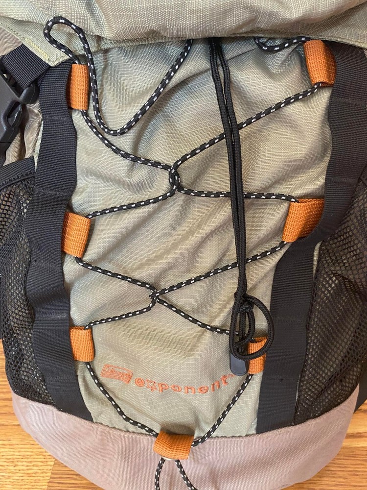 Coleman Exponent Hiking Backpack Padded Back & Straps 100% Nylon