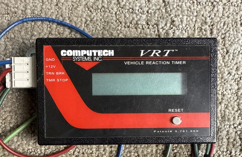 Computech Systems 1500 VRT Vehicle Reaction Timer Module Only w Bag