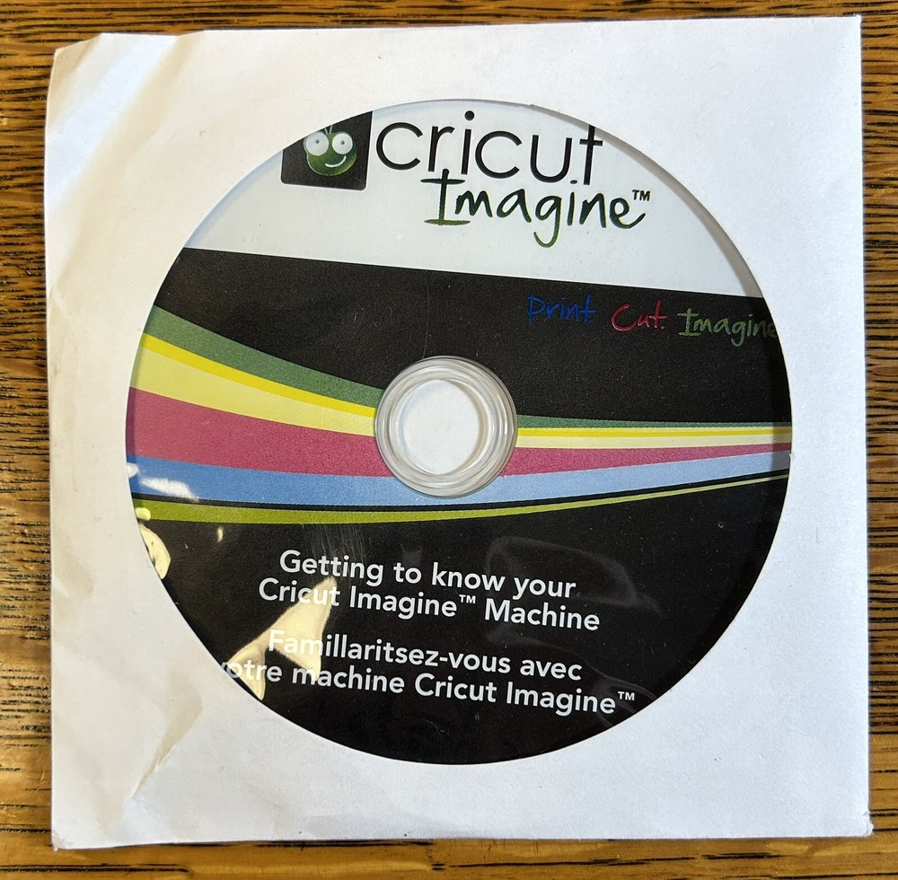 Cricut Imagine User Manual, Quick Start Guide, DVD