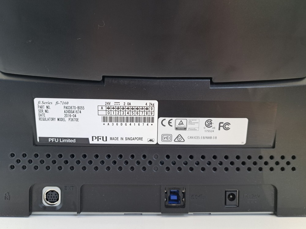 Fujitsu FI-7160 Color Document Scanner