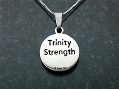 Stainless Steel Trinity Pendant No Chain