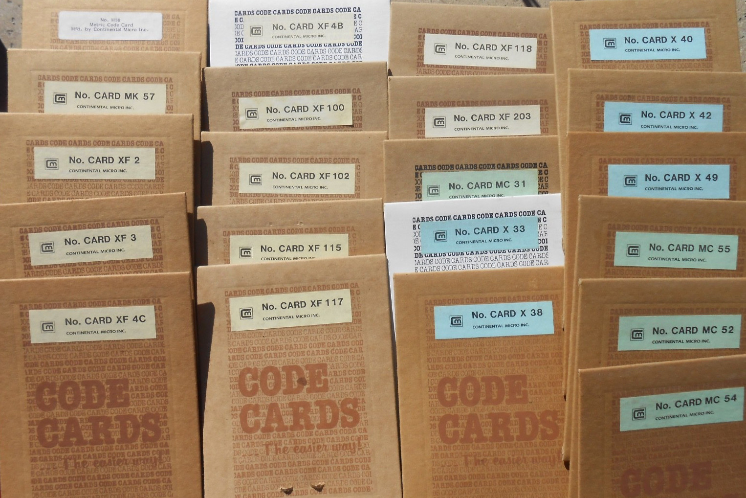 21  HPC new  in sealed  factory packages CODE CARD HPC machine Locksmith