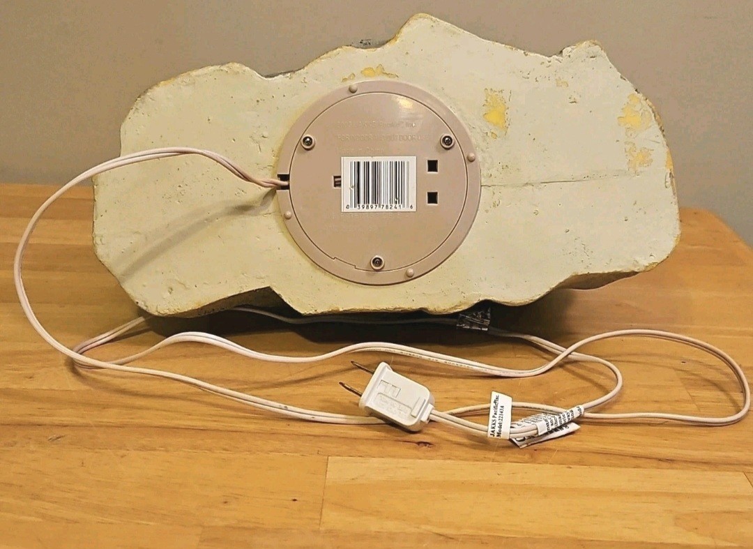 Vintage 2003 Blowmold Jakks Pacific Lighted Indoor Outdoor Halloween Rock Face