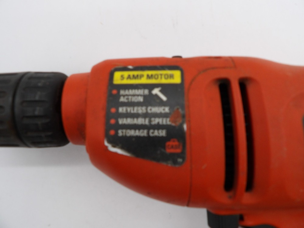 Black and Decker DR402 Type 3 Corded Drill 5 Amps-Keyless Chuck-Variable Speed