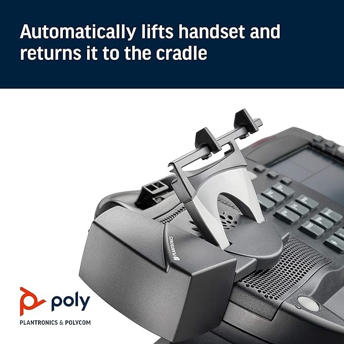 Plantronics HL10 Automatic Handset Lifter, Str. Plug, with Accessory Kit-NEW