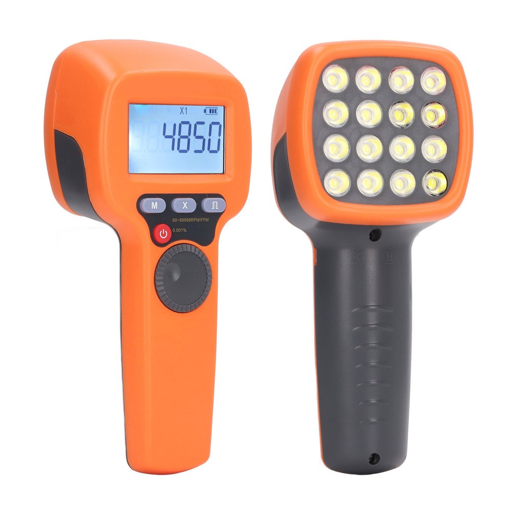 § Digital Handheld Stroboscope High Accuracy Prevents Contact LED Flash