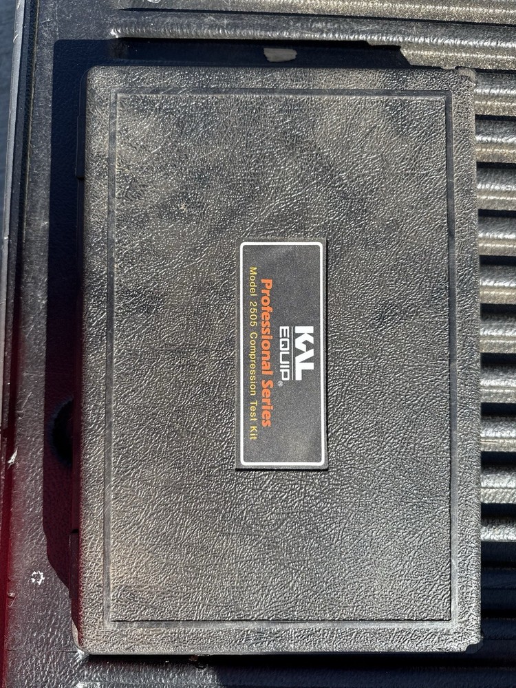 Kal Equip Model 2505 Compression Test Kit with Case (Bin A)
