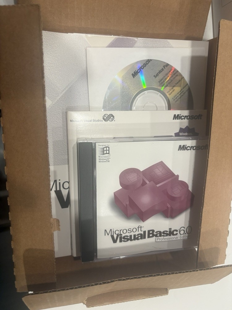 Microsoft Visual Basic 6.0 Professional 6 Upgrade