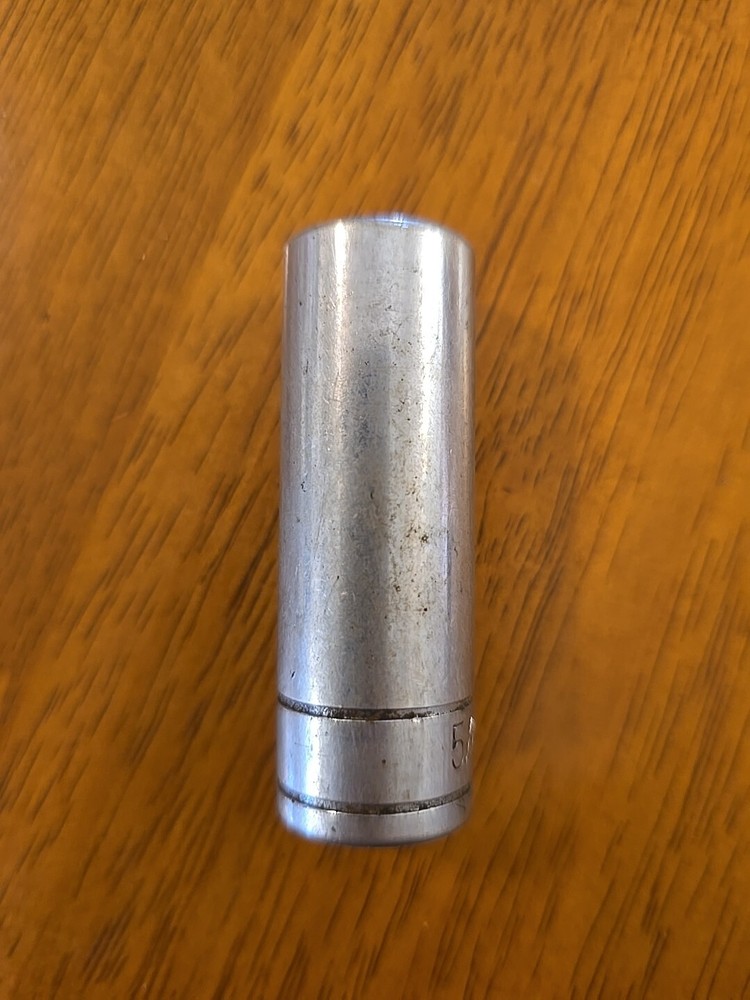 Allied ~ 3/8dr 5/8" Deep Socket ~ 6 PT ~ Solid Pre-Owned tool. R54