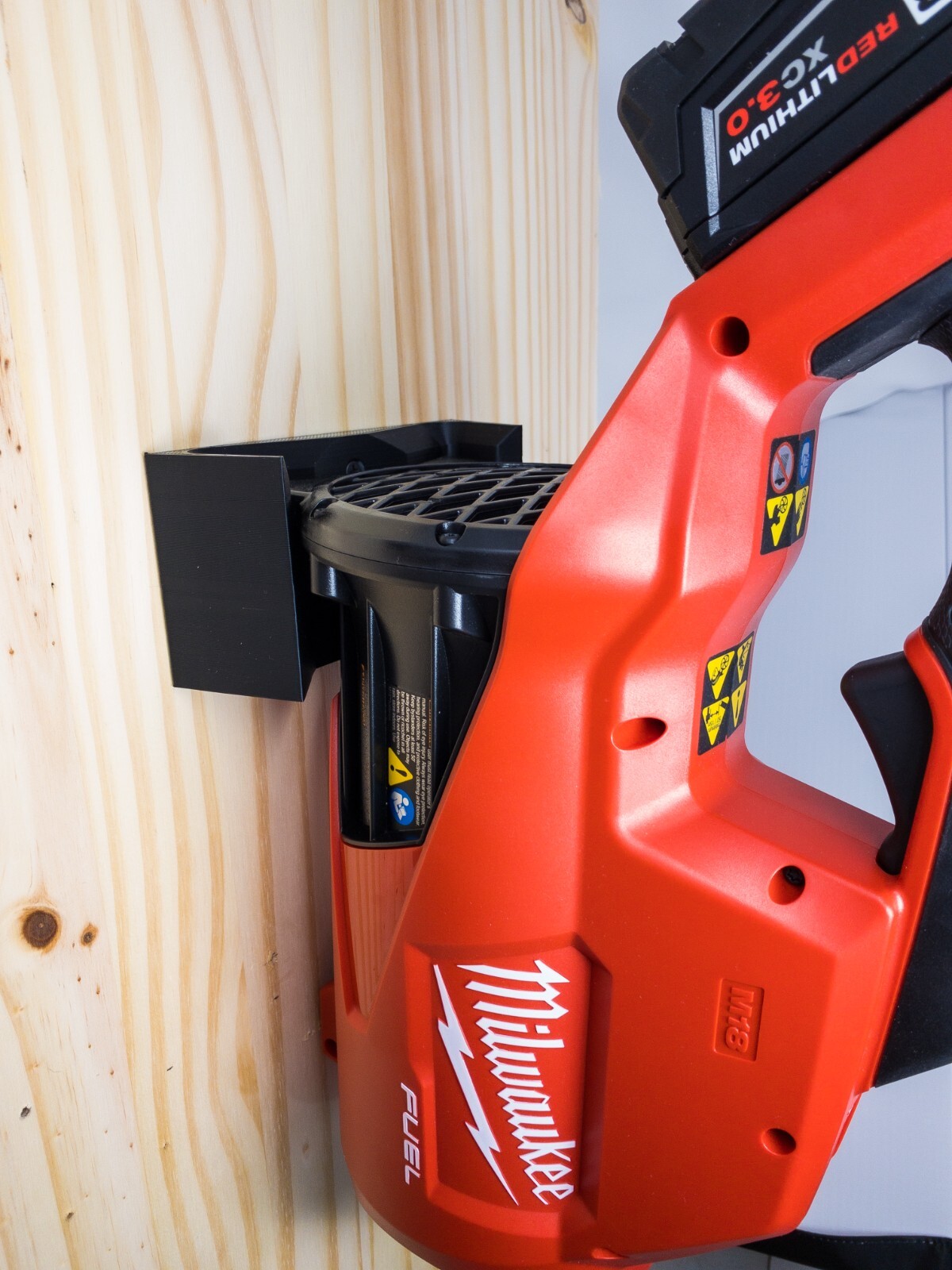 Milwaukee M18 Fuel Leaf Blower Wall Mount, Holder, Storage Organizer 2724-20