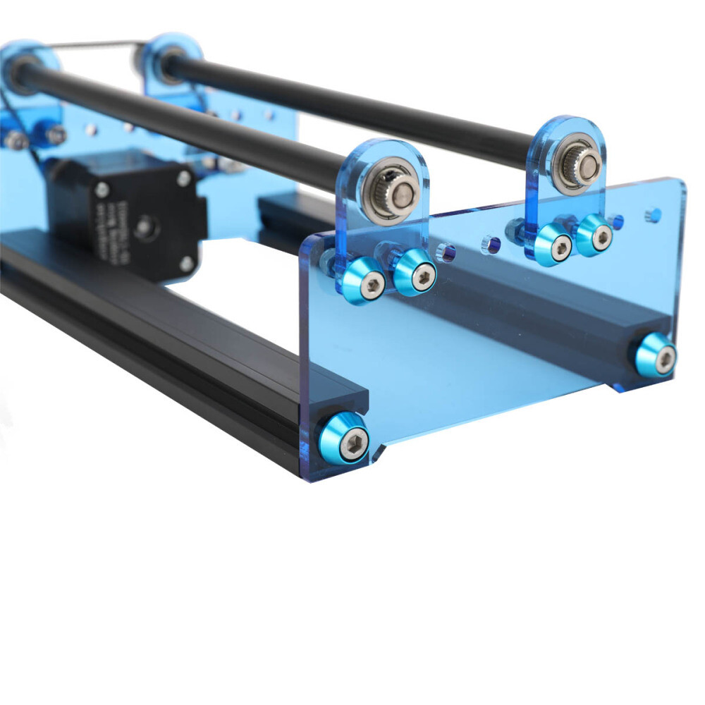 Laser Rotary Roller Laser Engraver for Cylindrical Objects with 360° Rotating