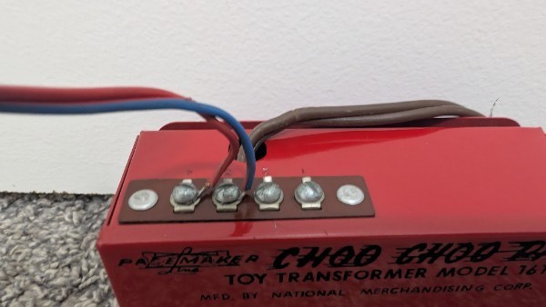 Vintage Pacemaker Choo Choo Pack Model 161 A Train Transformer - Untested