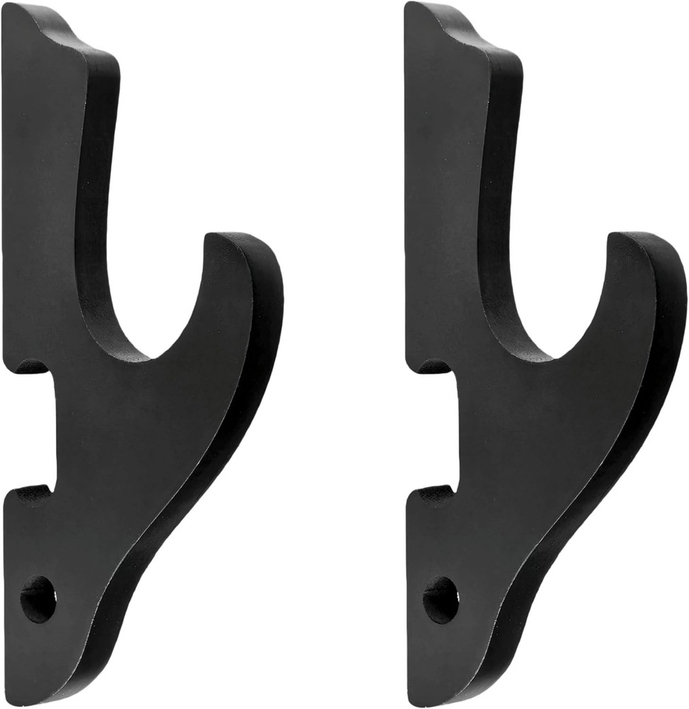 2/Set Sword Hook Wall Mount Samurai Sword Hanger Display Holder Adjustable fo...