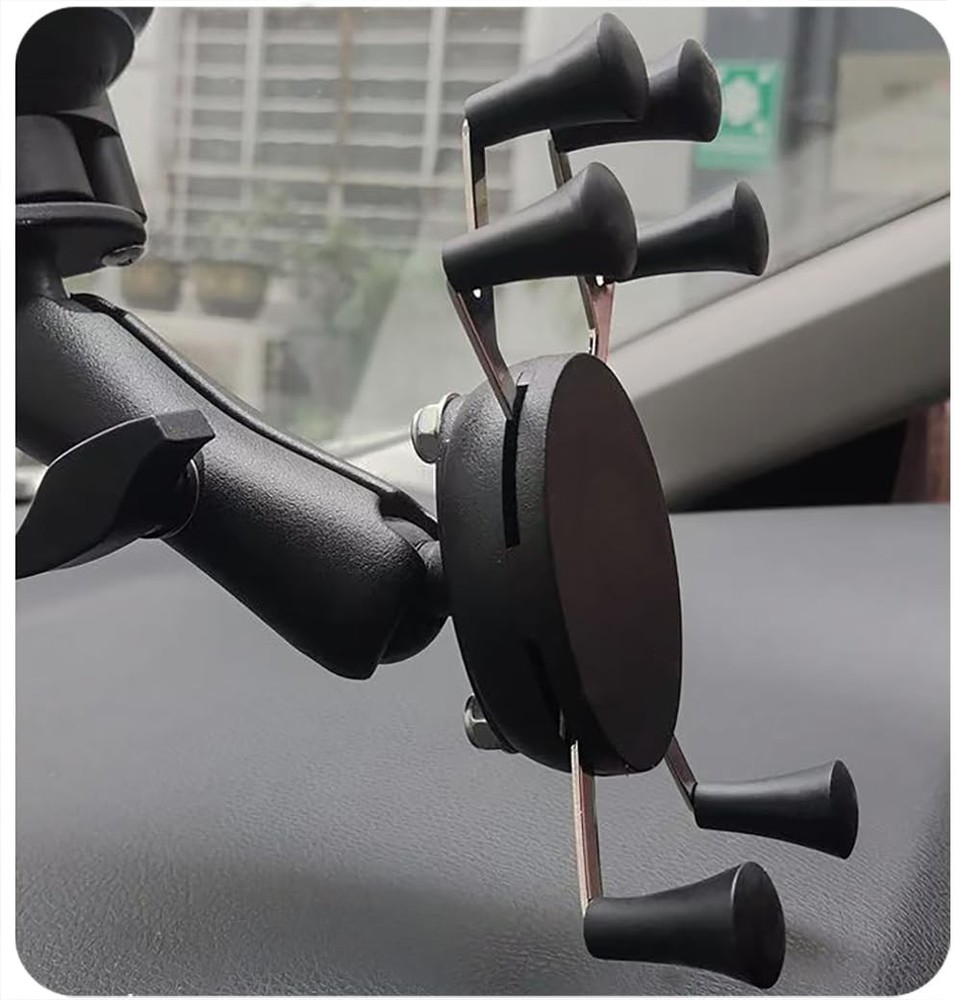 Rubber Tips for Ram Mounts X-Grip Mount, Balck & Red Silicone Caps | Accessor...