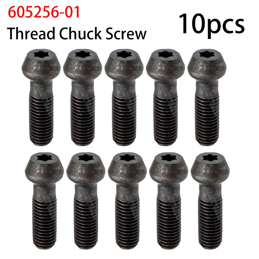 10 PACK For Dewalt Drill Replacement Reverse Thread Chuck Screw 605256-01
