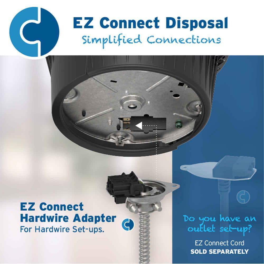 Evolution .75HP, 3/4 HP Garbage Disposal, Advanced Series EZ Connect Continuous