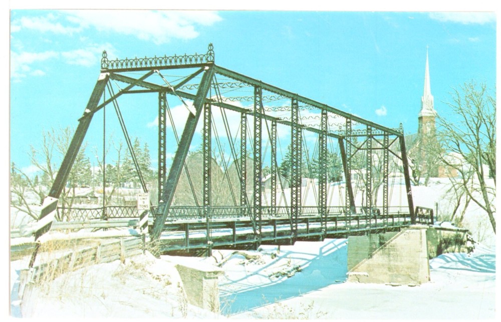 "OLD BLACK BRIDGE", FRANKENMUTH, MI - PC3375