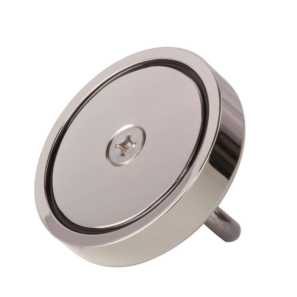 400LBS Neodymium Fishing Magnets Pulling Force Super Strong Round Rare Earth Lot