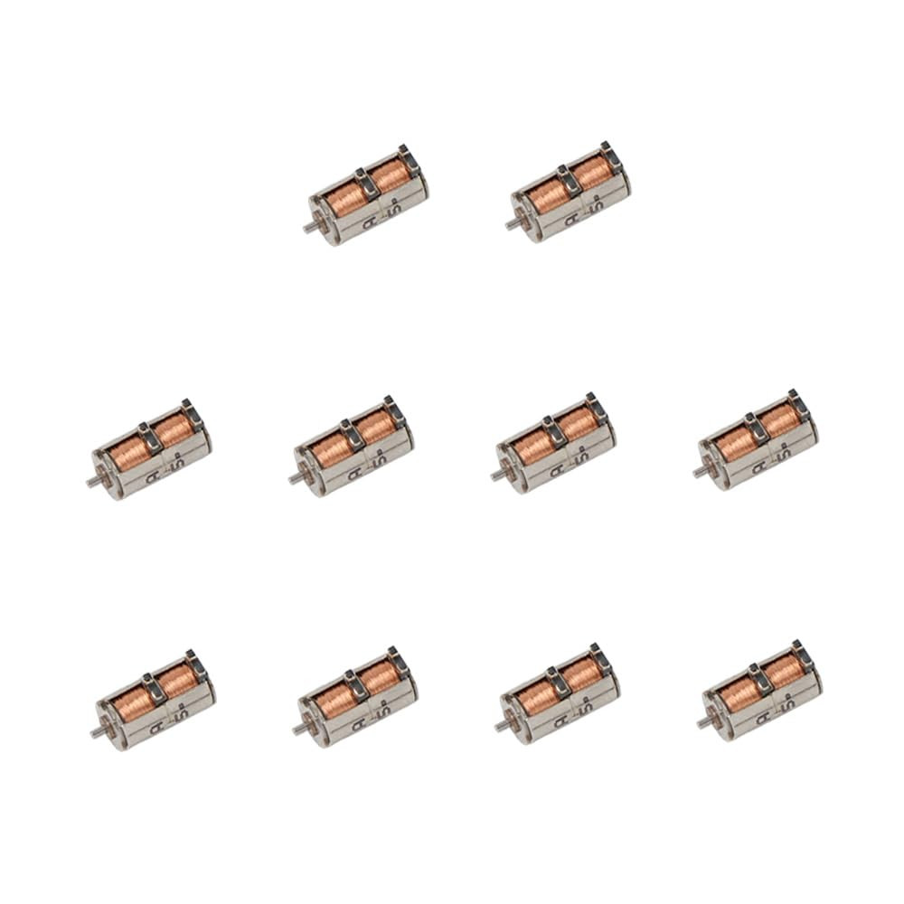 Acxico 10Pcs DC 5V 2-Phase 4-Wire Micro Mini Ultra-Tiny 4 Mm Precision Stepper M