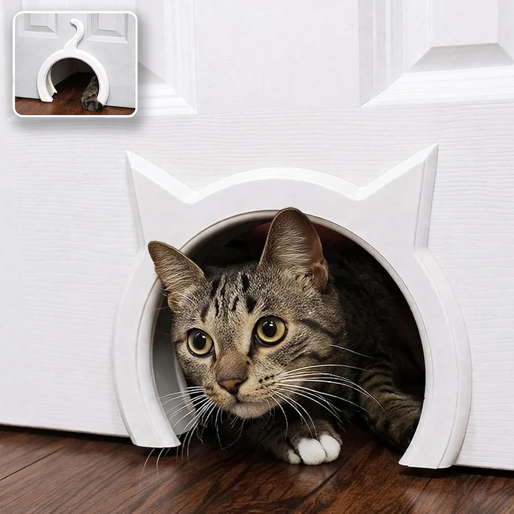 Cat Door for Interior Hidden Litter Box