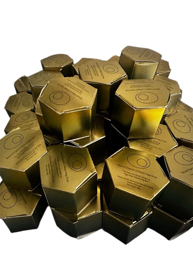 Brightening Face Egg Collagen Soap