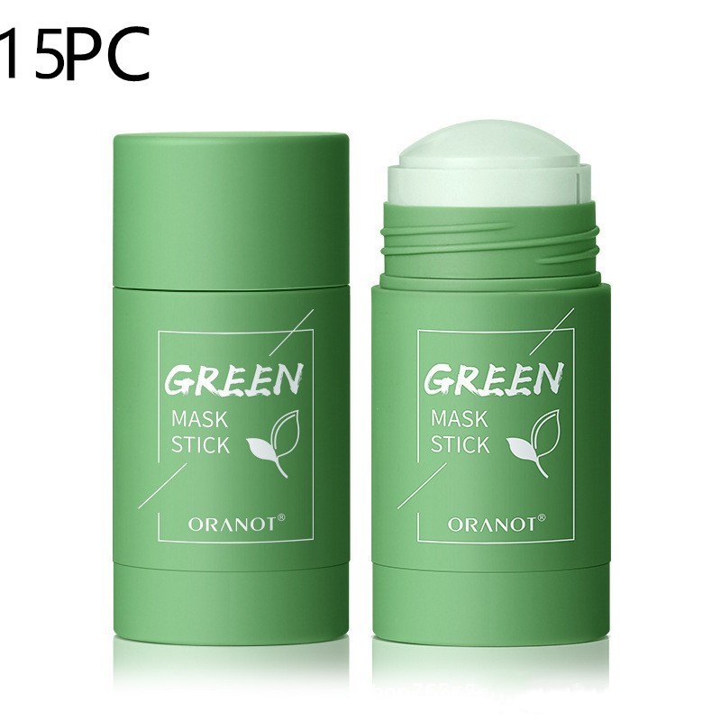 Green Tea Solid Mud Mask – Moisturizing Deep Pore Cleansing Face Mask Stick