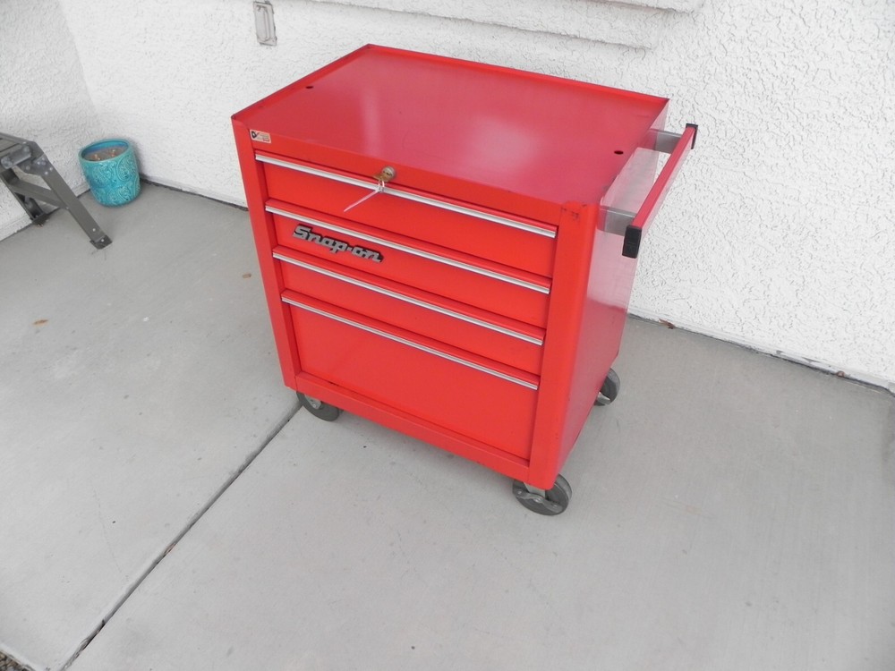Snap-On KRA545B 4 Drawer Roll Cab Red Made In Canada