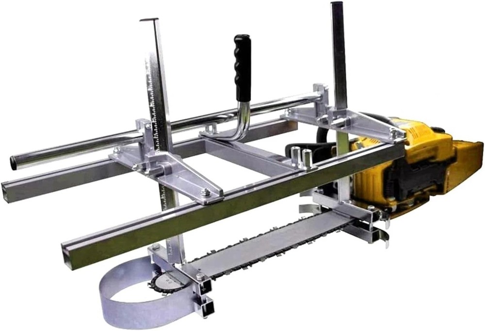 Adjustable Chainsaw Mill for Gas-Powered Saws - Versatile 14-36" Compatibility