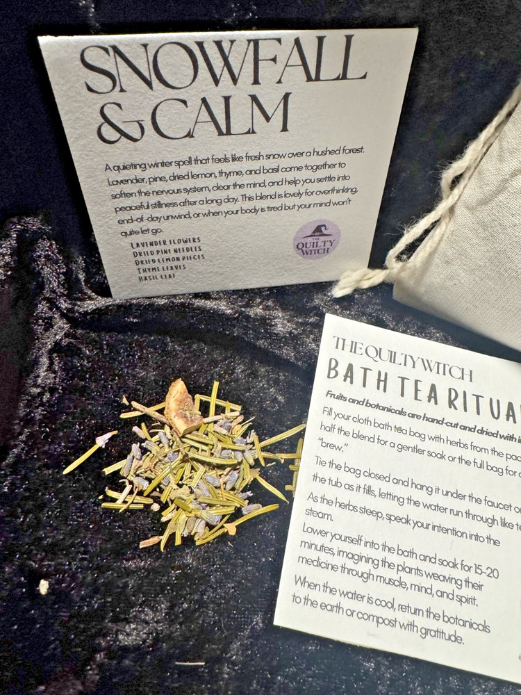 Herbal Bath Teas for Winter (kits)