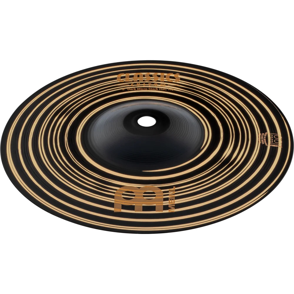 Meinl Classics Custom Dark Micro Stack Hi Hat Cymbals 8"