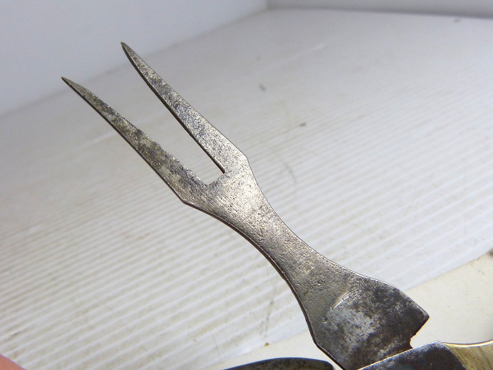 Civil War Era Mess Kit Camp Knife Set Spoon Fork Pocket Knife Hobo Knife Set