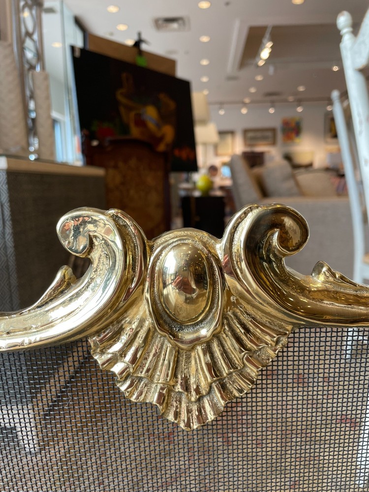 French Rococo Fireplace Screen