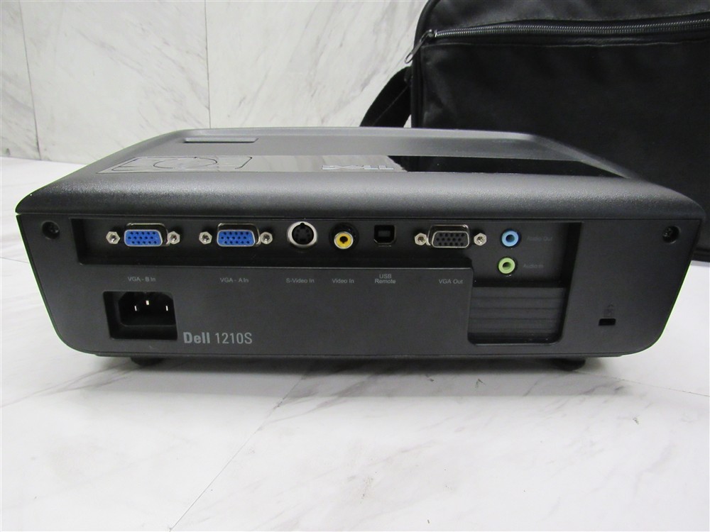 Dell 1210S Projector 471 Hours on Lamp Tested & Working - Includes Bag!