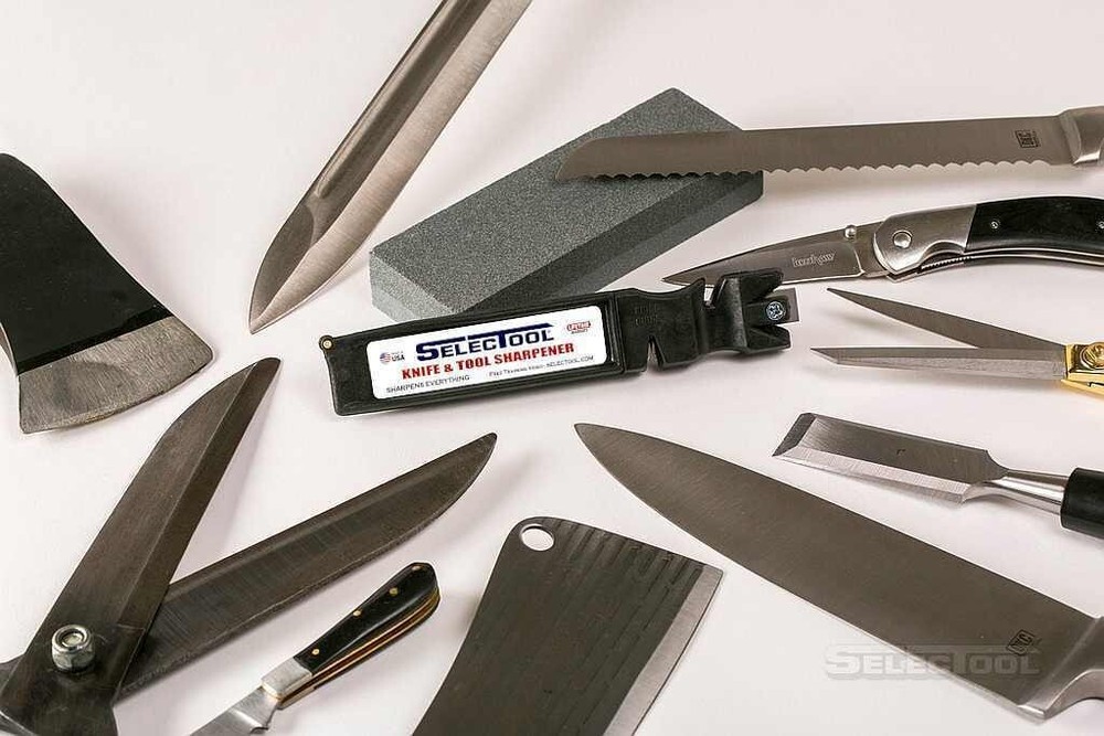 SELECTOOL BUY2 GET 1 Free Knife and Tools Sharpener | Home & Kitchen Sharpening