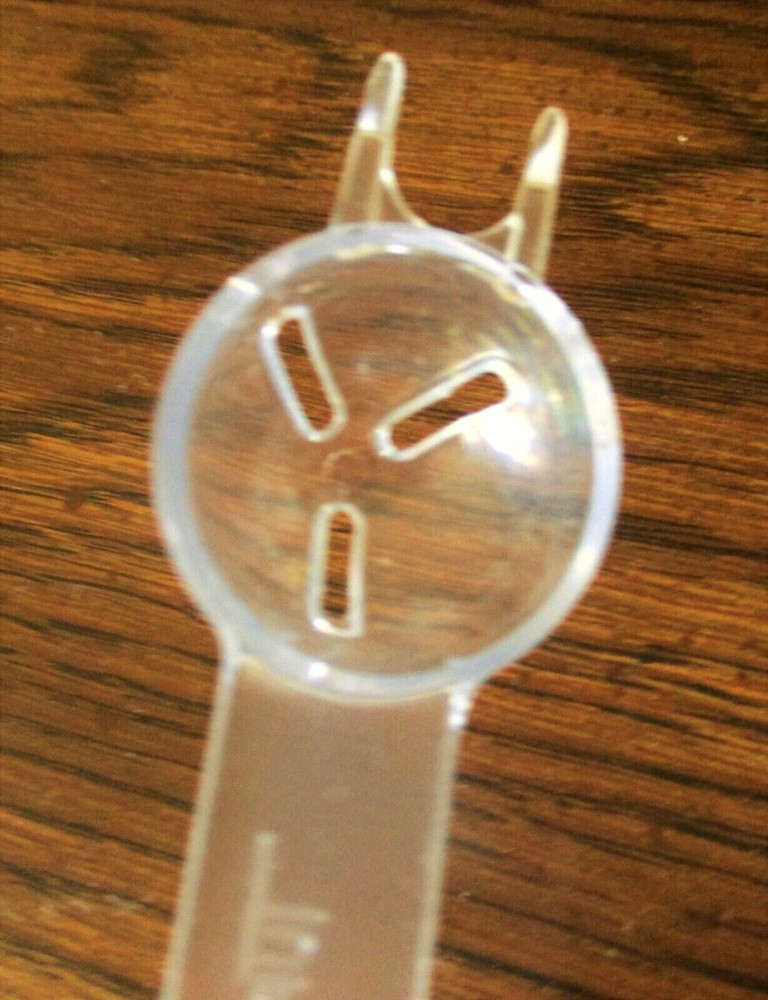 Tupperware Olive Spork #1450 Clear