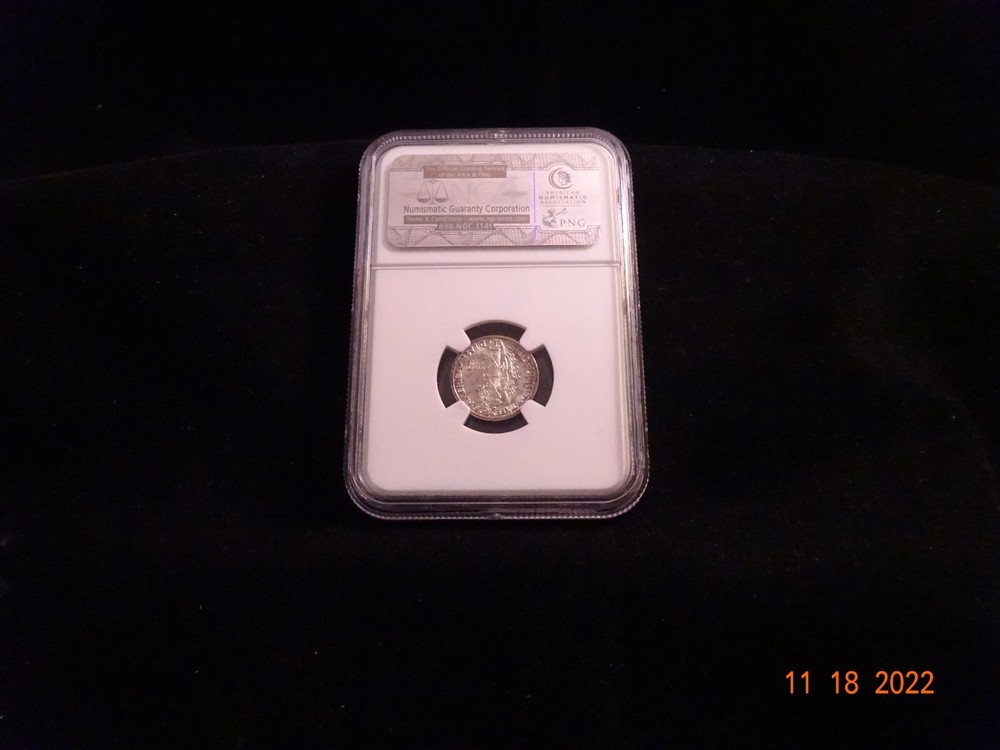 1944 Mercury Dime, NGC MS66 FB