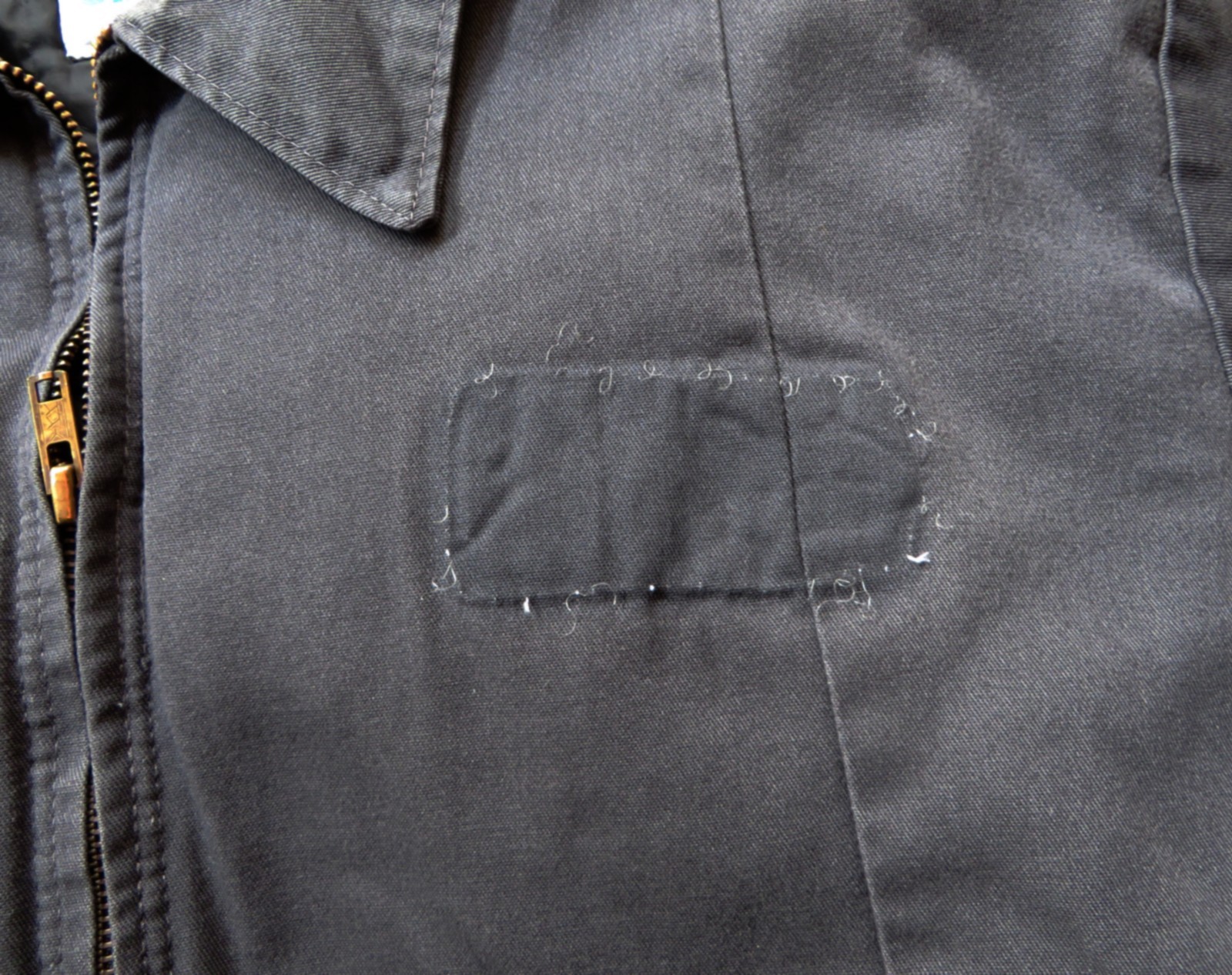 Work Jackets Used Uniform Cintas Unifirst Red Kap Insulated Lined Panel Coat