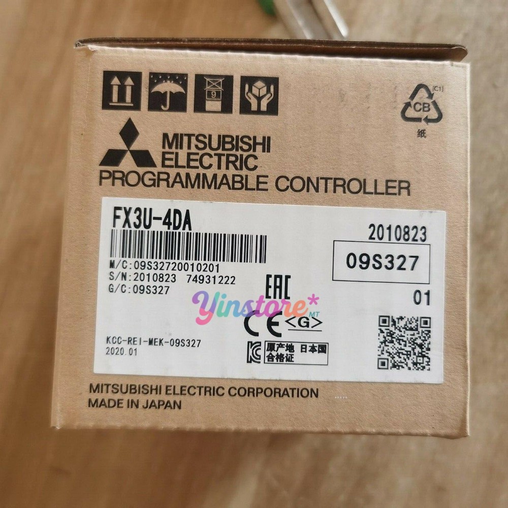 1 pc. New FX3U-4DA PLC Module