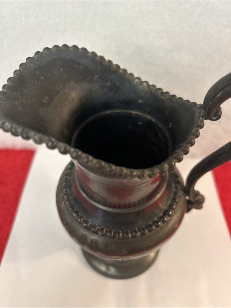 1861 Antique Meriden Britia Company, Silver Plated Pitcher Germany