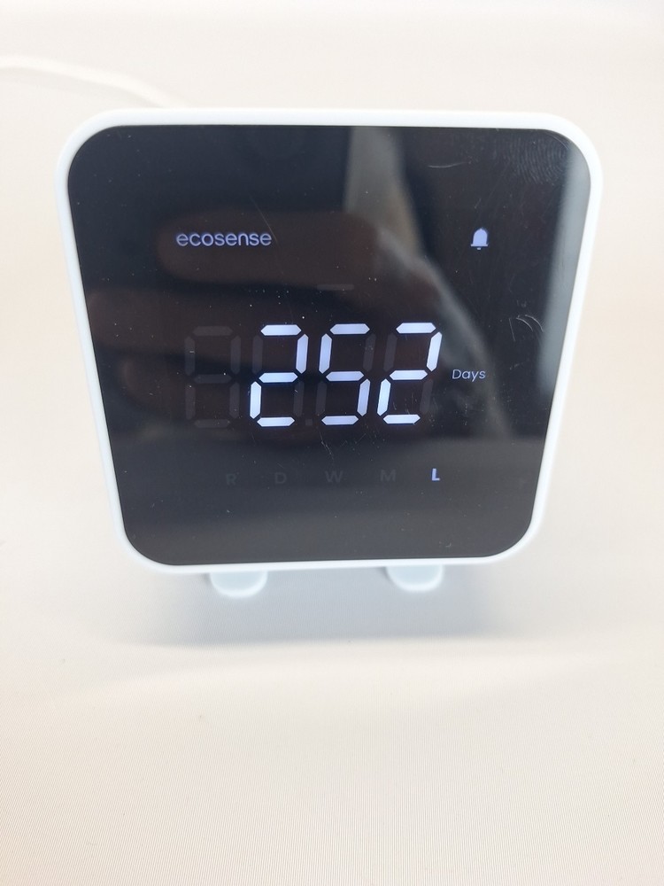 Ecosense EB100 EcoBlu Home Radon Detector Version 1 READ