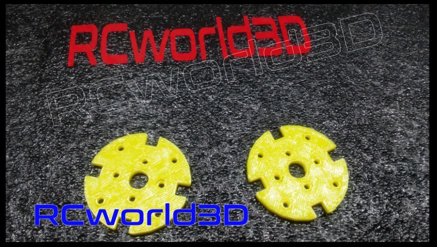RC PLANE BRUSHLESS MOTOR MOUNT/BASE PERFECT X 2212 MOTOR 3D PRINTED SOLID - PLA