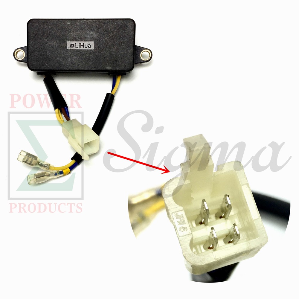 Square AVR For Briggs Stratton 3250W 3500W Generator Automatic Voltage Regulator