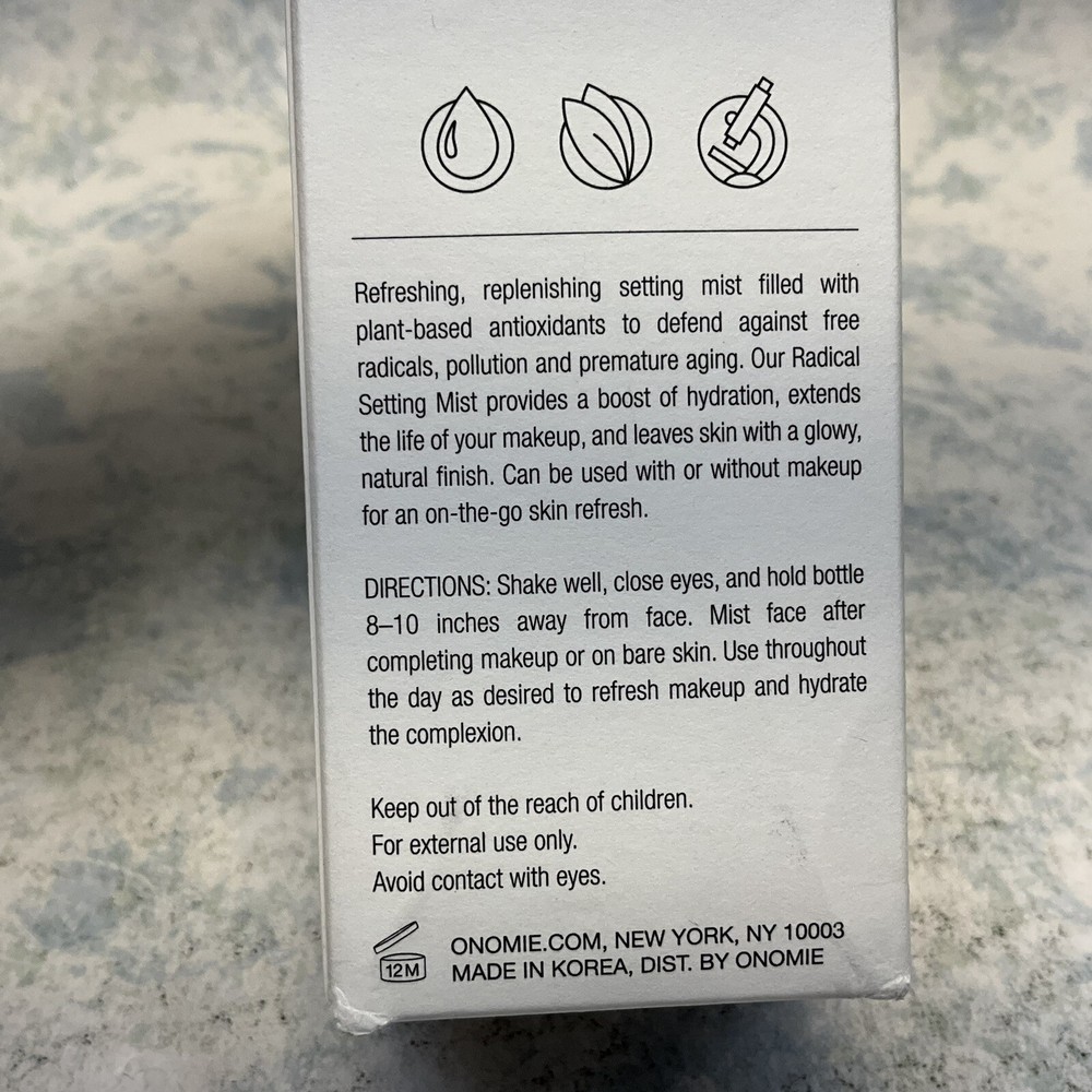 Onomie Radical Setting Mist 5.1oz - New