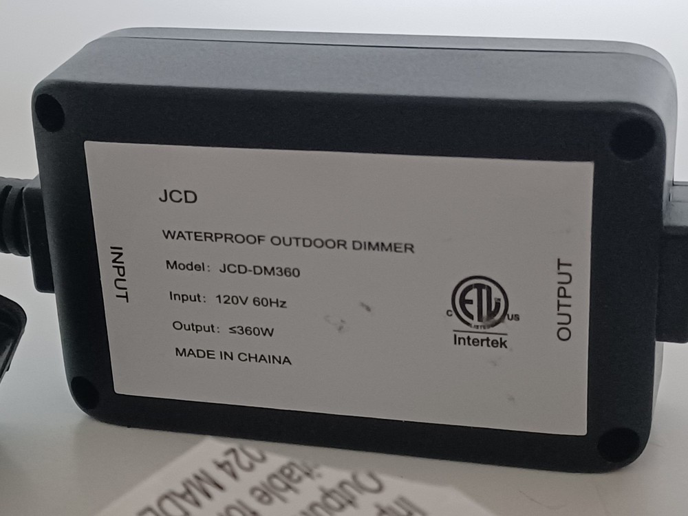 Addlon Dimmer Replacement For LED Outdoor String Lights 48FT