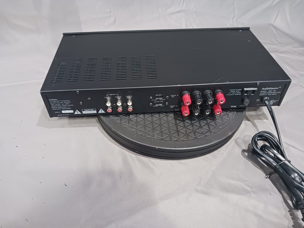 AUDIOSOURCE AMP-100 STEREO AMPLIFIER