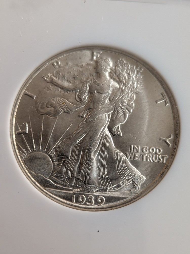 1939-D Walking Liberty Half Dollar NGC MS-65