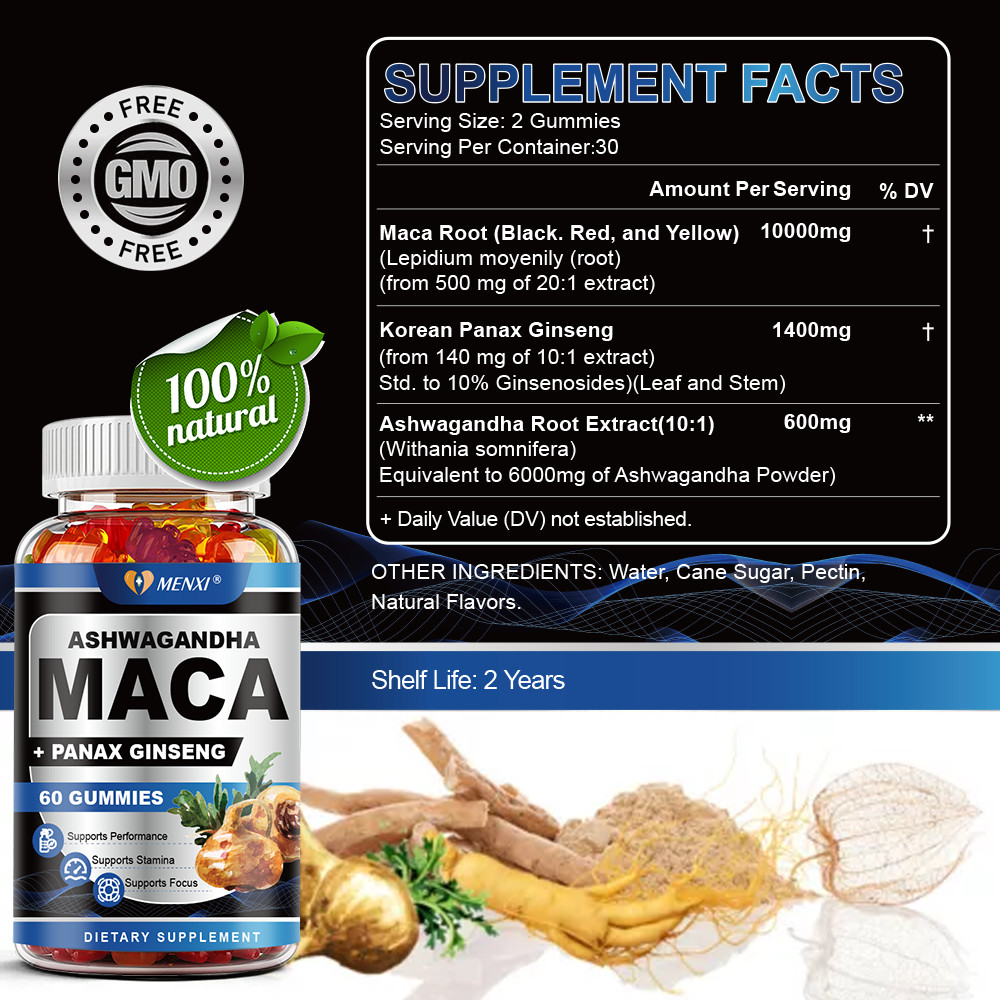 Male Enhancement Gummies Booster & Thicker Last Longer Stronger Bigger 60 Gummy