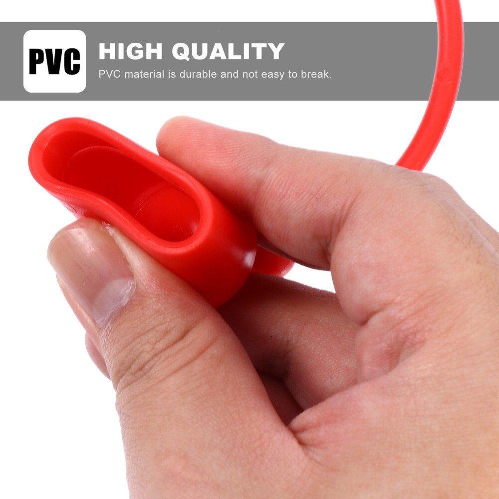 1 Set Quick Coupling Dust Caps Quick Connector Couple Covers Supply (Red)