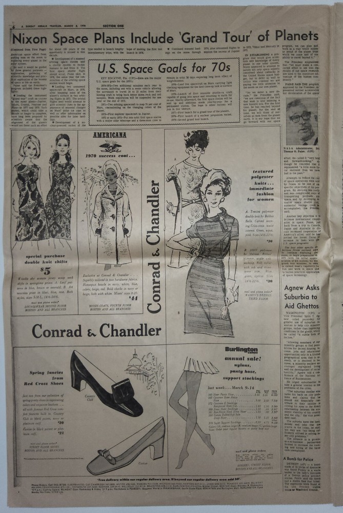 1970-1986 Newspapers: Eclipse, Viking Lands, Space Shuttle Challenger Explodes