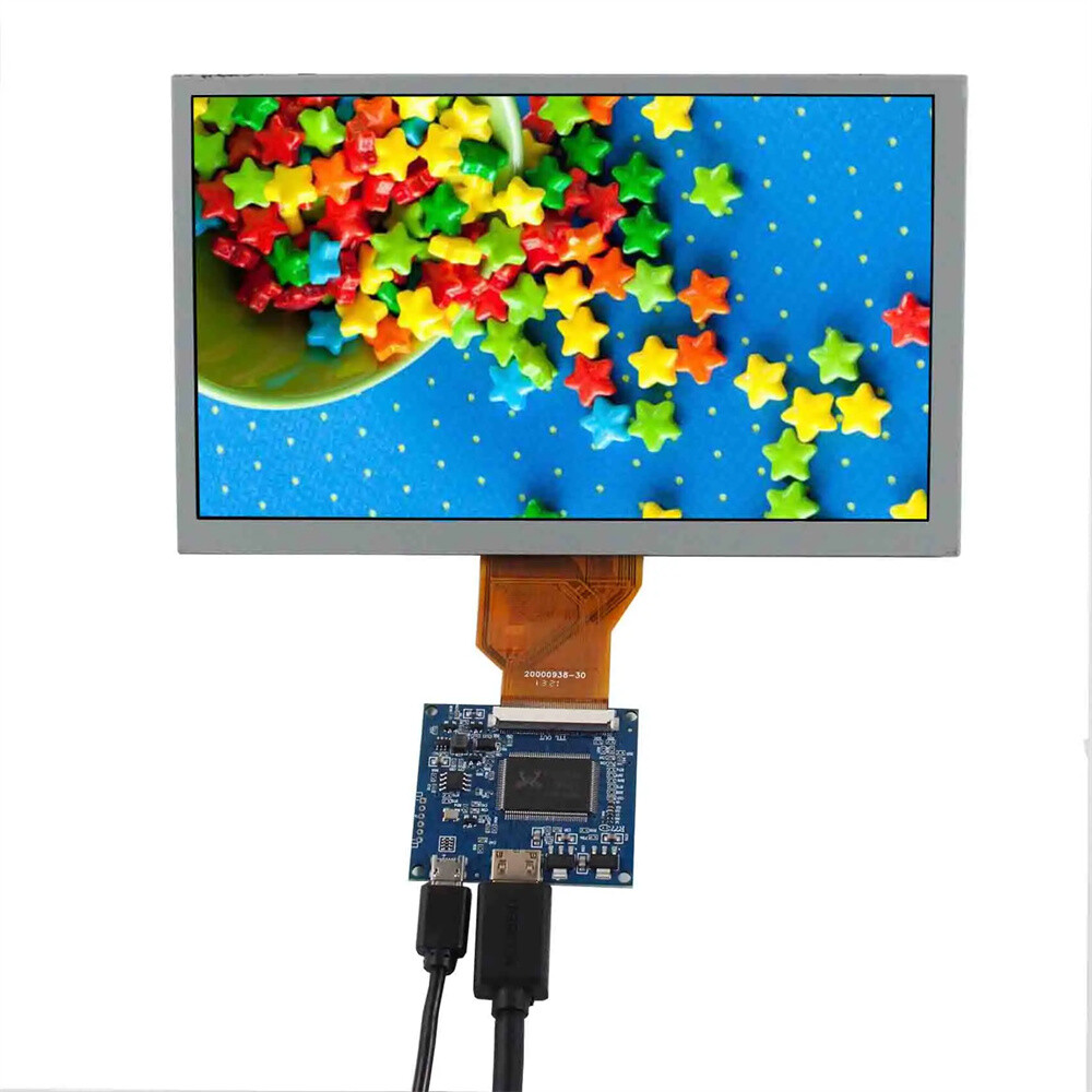8" AT080TN64 800X480 LCD Screen and mini HD-MI Controller Board